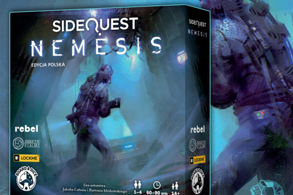 pudełko gry SideQuest: Nemesis