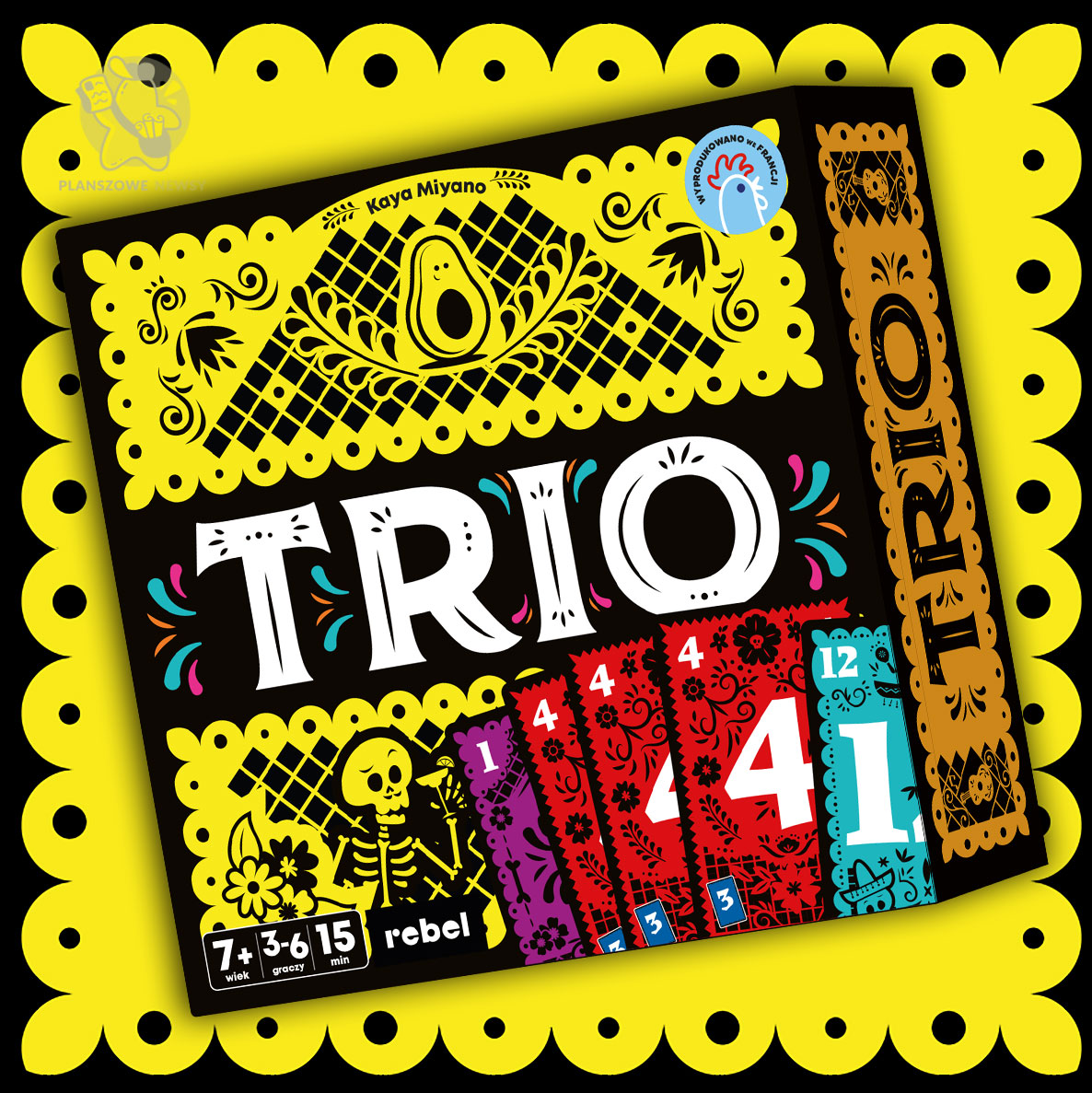 pudełko gry Trio