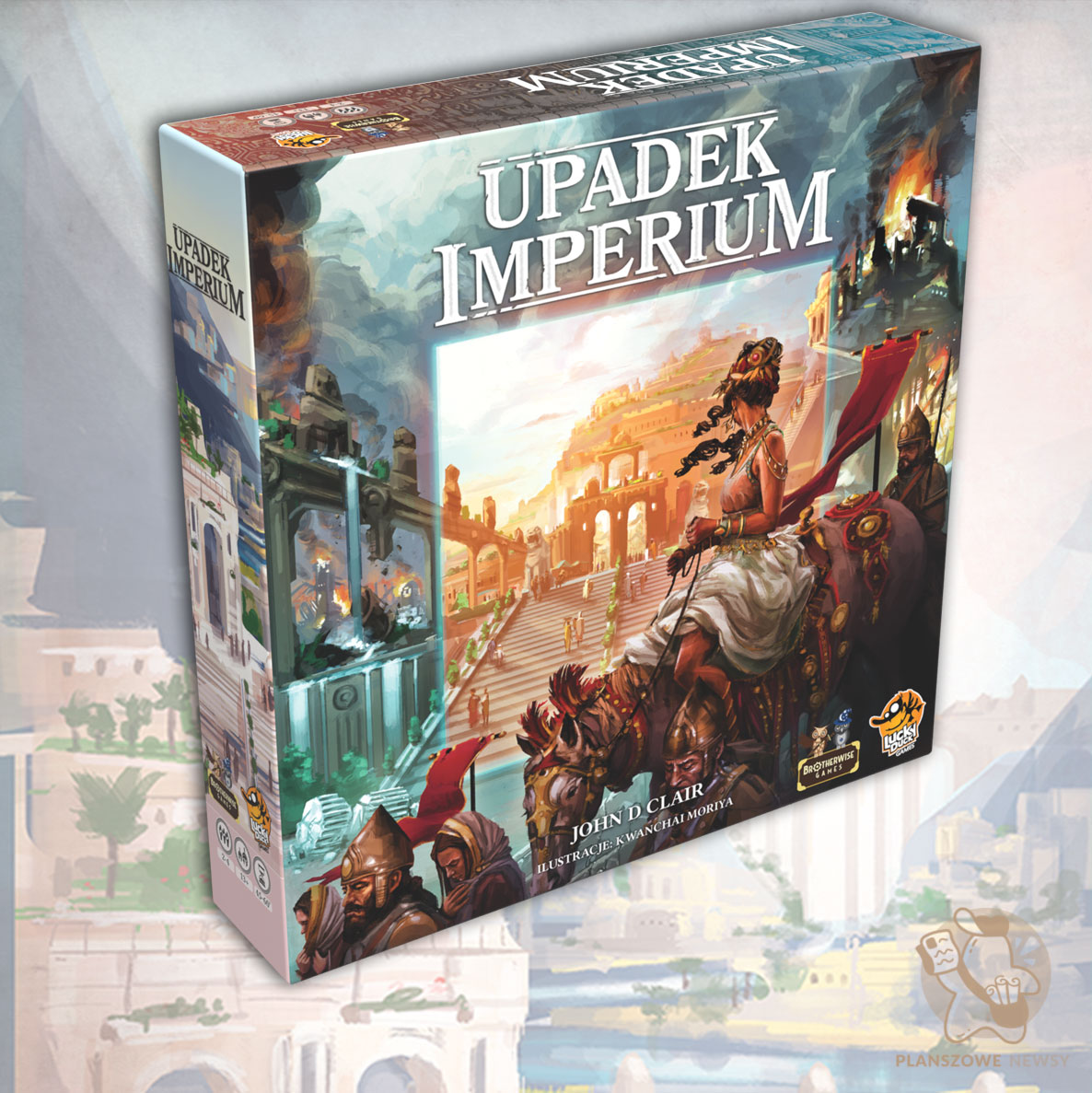 pudełko gry Upadek imperium