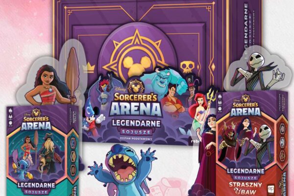 Disney Sorcerer’s Arena: Legendarne sojusze - pudełka