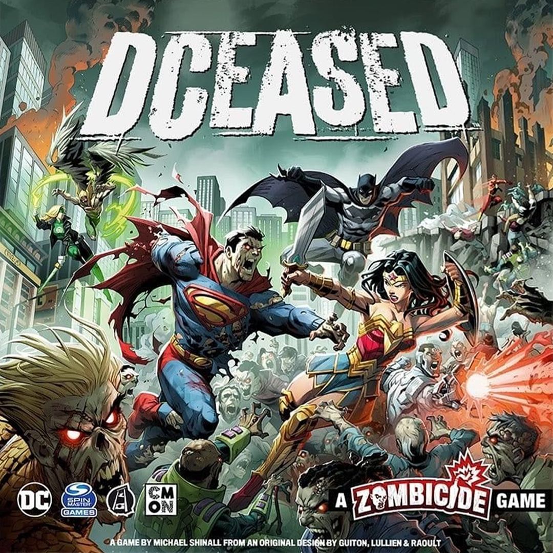 DCeased A Zombicide Game - okładka gry