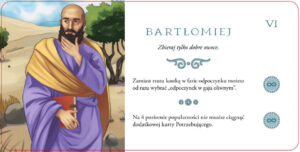 Jedna z kart Apostołów w grze Posłani