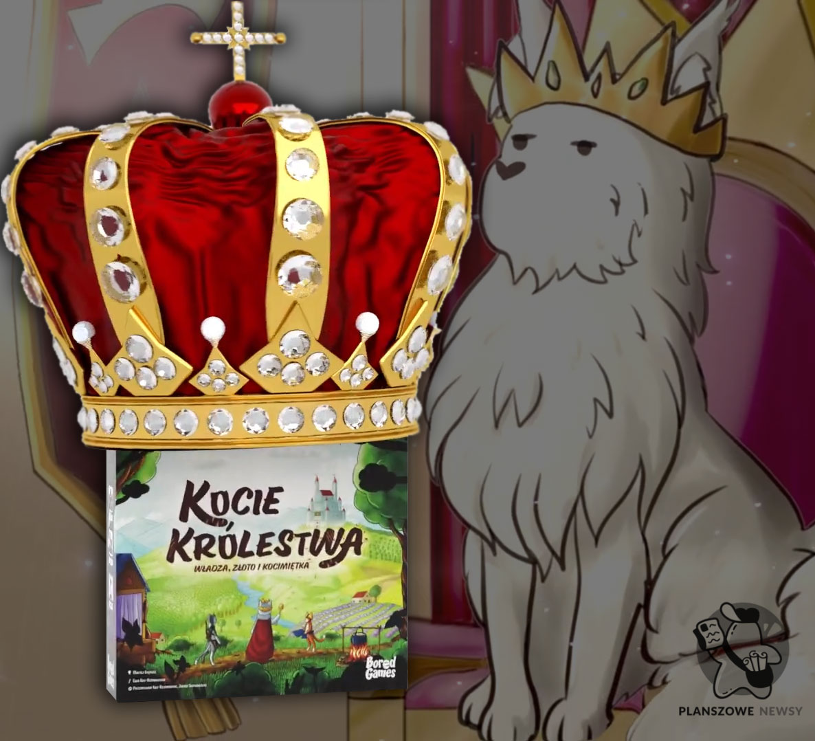 pudełko gry Kocie Królestwa