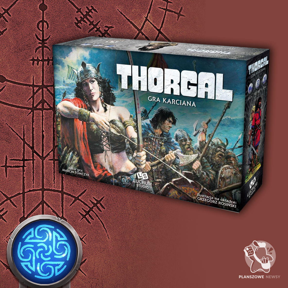 Thorgal: gra karciana - pudełko