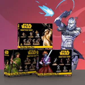 Star Wars: Shatterpoint - pudełka nowych dodatków