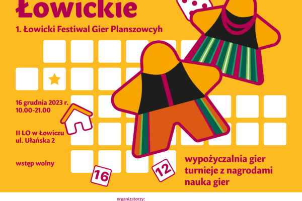 plakat Planszówki Łowickie