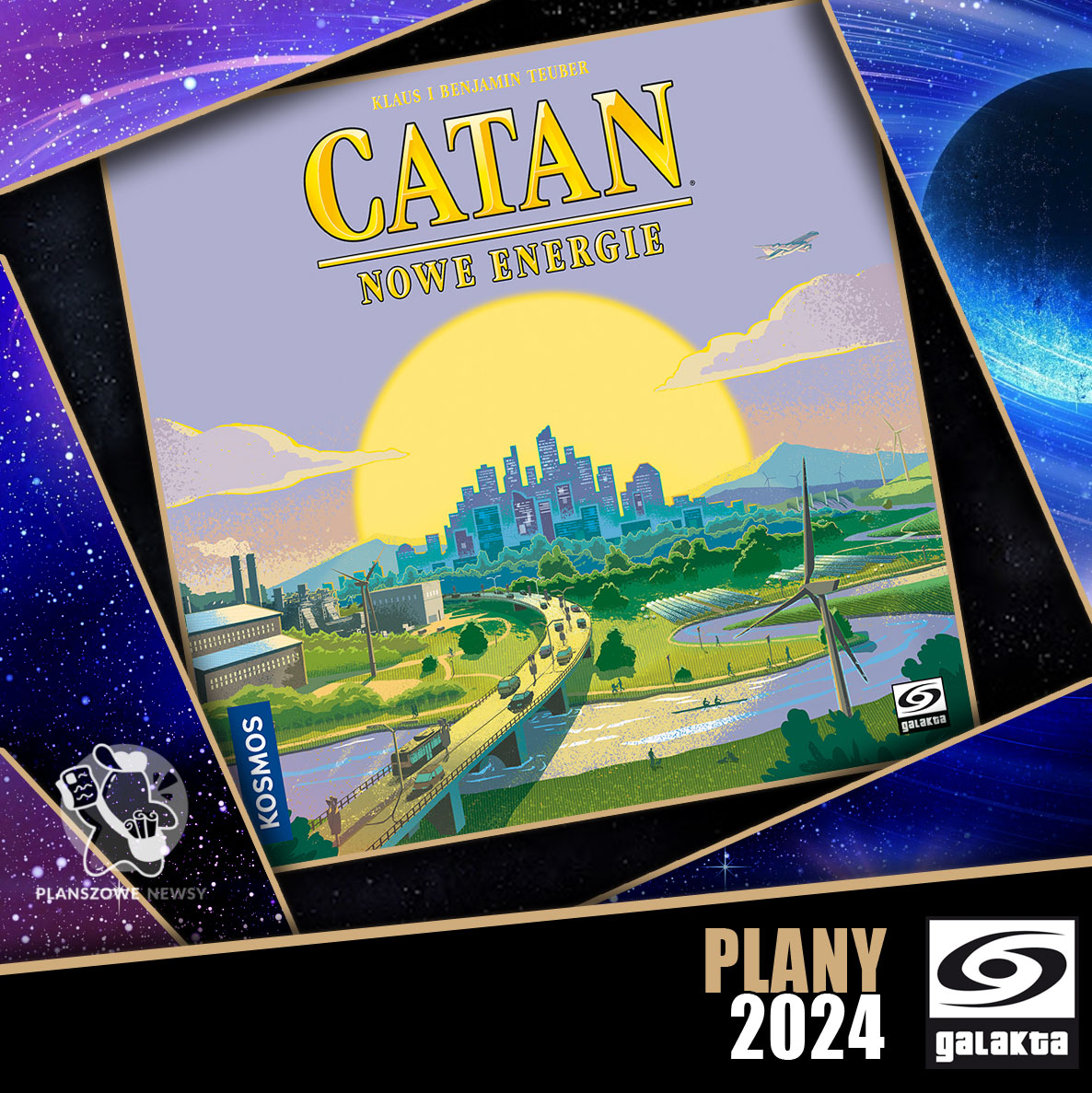 Okładka gry Catan: Nowe Energie