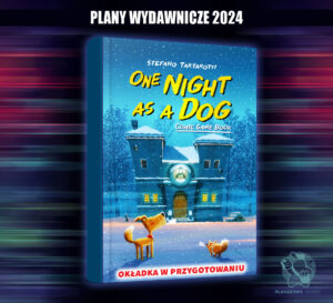 Jedna noc z życia psa, wstępna okładka komiksu paragrafowego przeznaczonego dla 1 osoby