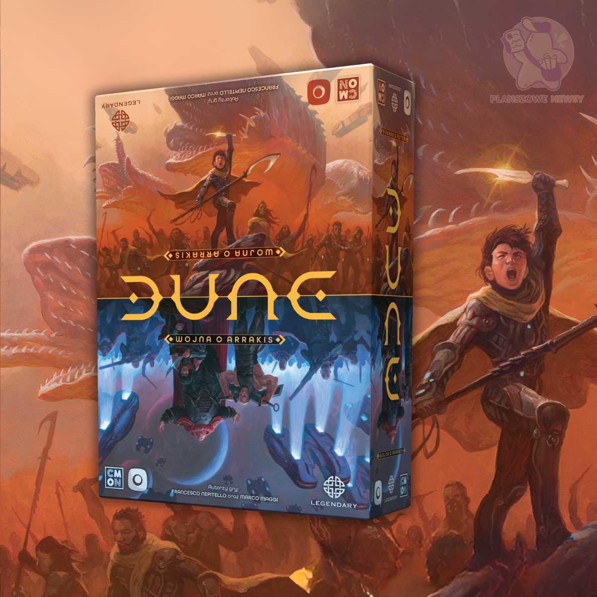pudełko gry Dune: Wojna o Arrakis