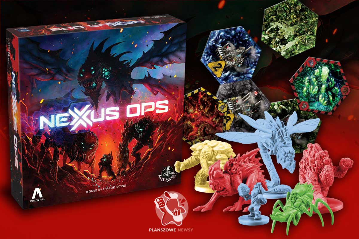 Nexus Ops - pudełko i komponenty