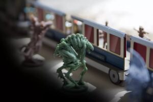 Horror on the Orient Express: The Board Game zdjęcie prototypu figurki