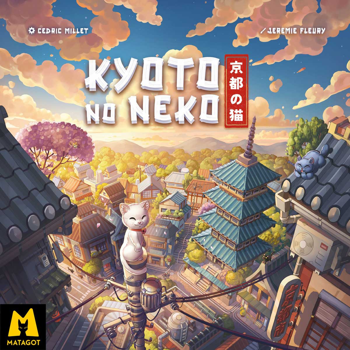 okładka gry planszowej Kyoto no Neko