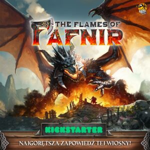 The Flames Of Fafnir - A Dragon Board Game. okładka gry