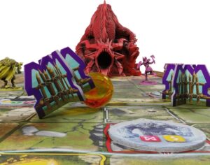 The Flames Of Fafnir - A Dragon Board Game. Komponenty gry