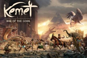 Grafika przedstawiająca dodatek do gry Kemet - Kemet: Rise of the Gods