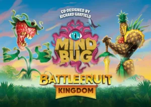 okładka samodzielnej gry Mindbug: Battlefruit Kingdom - plany wydawnicze