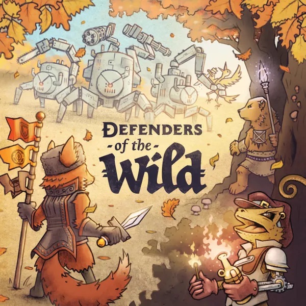 Defenders of the Wild. okładka gry