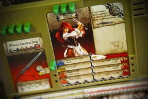 Zombicide czarna plaga. komponenty gry