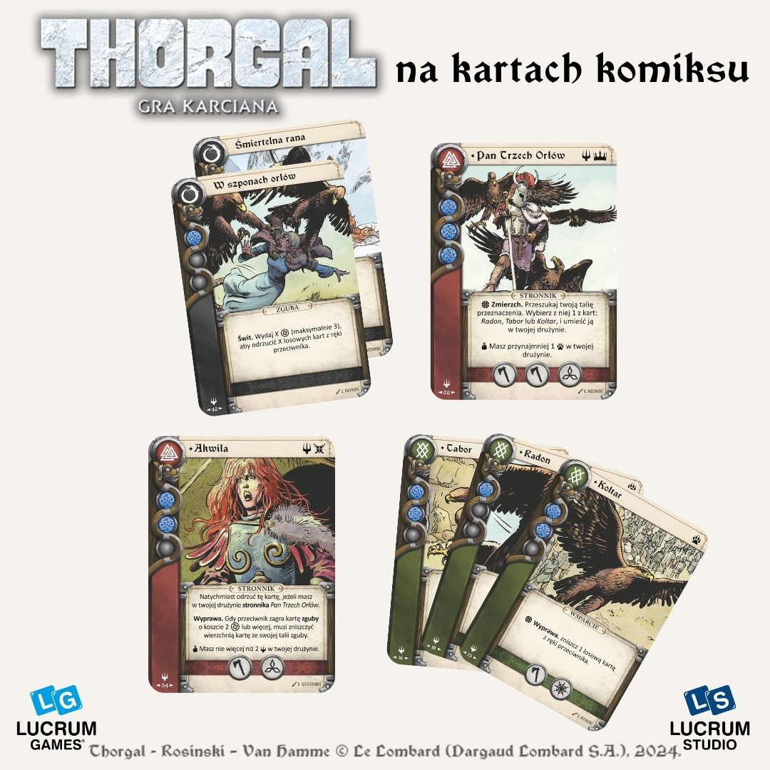 Thorgal. Gra karciana i Toothead. To już ostatnie godziny na wsparcie obu tytułów!