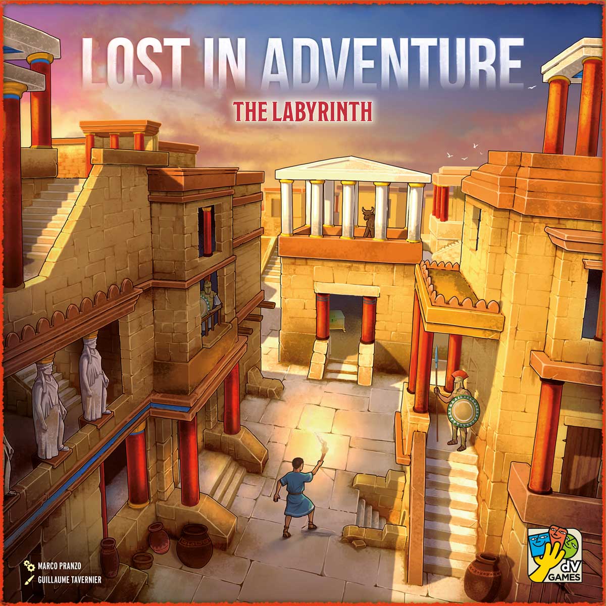 okładka gry Lost In Adventure - The Labirynth zapowiedzianej przez wydawnictwo DV Games