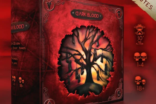 grafika prezentująca grę planszową Dark Blood