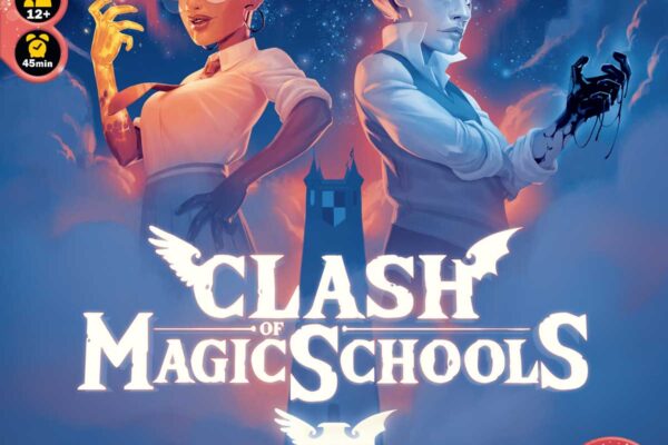 okładka gry planszowej Clash of Magic Schools
