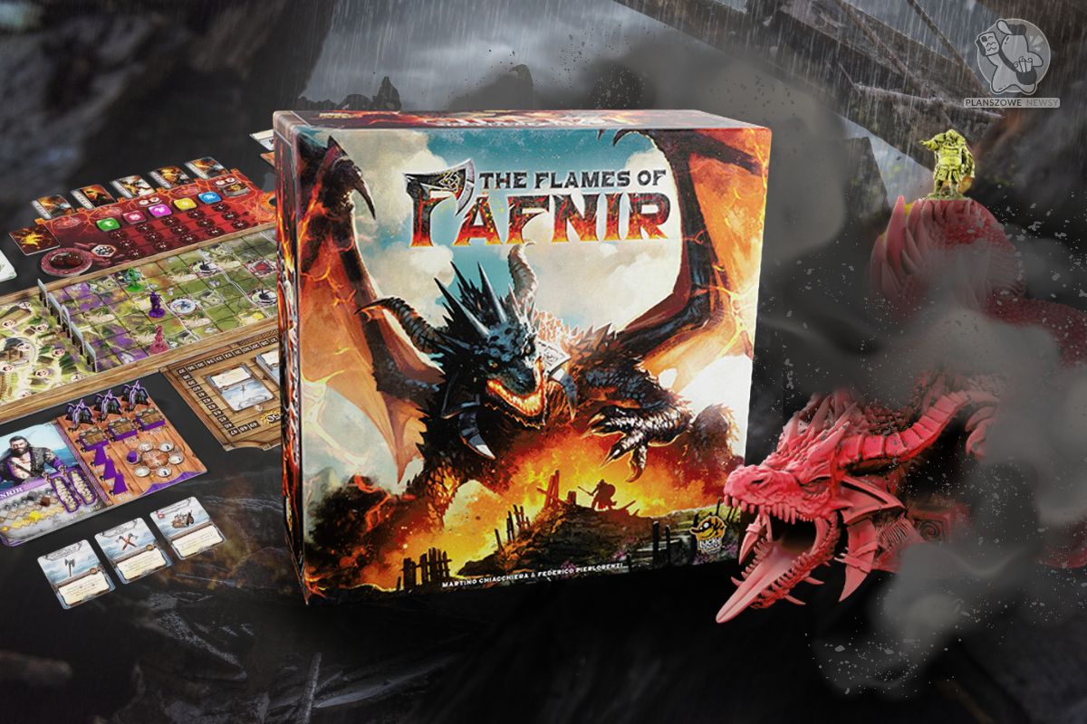 The Flames Of Fafnir od Lucky Duck Games. Trwa kampania na Kickstarterze. Co z polską edycją?