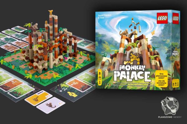 Lego Monkey Palace - pudełko i komponenty