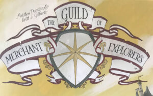 grafika prezentująca fragment okładki gry The Guild of Merchants Explorers