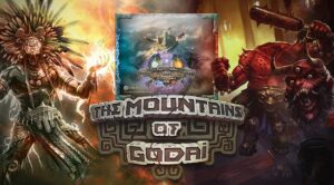 plakat gry The Mountains of Godai
