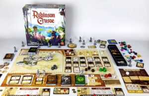 Komponenty gry robinson crusoe