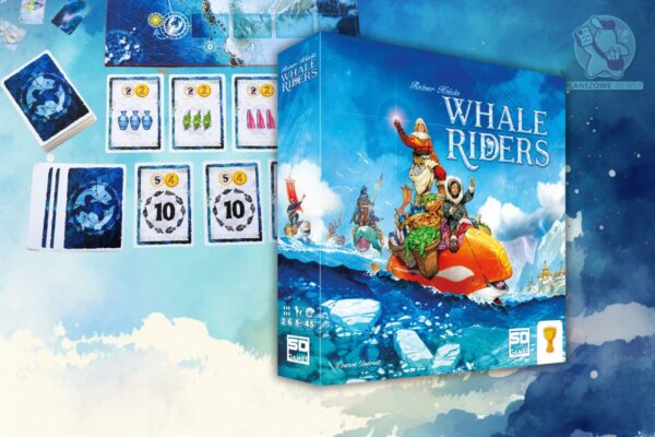 Whale Riders - pudełko i komponenty