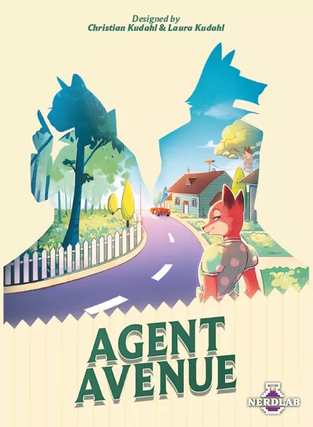 Agent Avenue. okładka gry