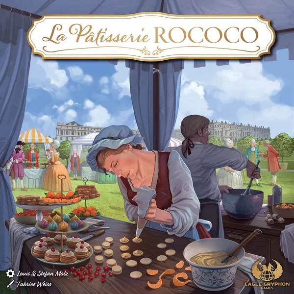 La Pâtisserie Rococo. Okładka gry