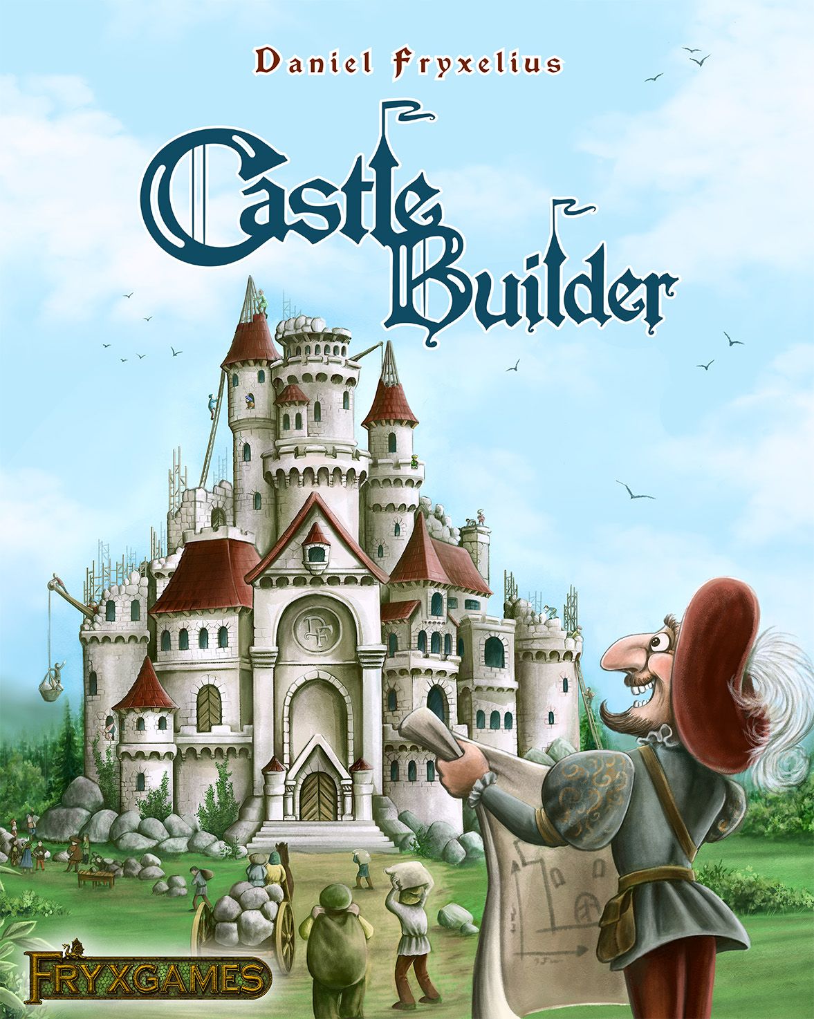 castle builder okładka nowej gry od FryxGames