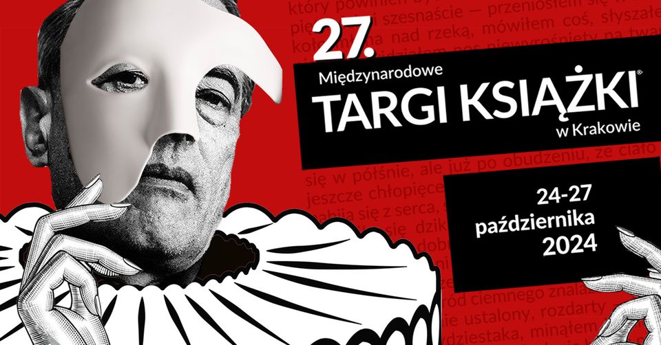 Plakat 27. Międzynarodowych Targów Książki.