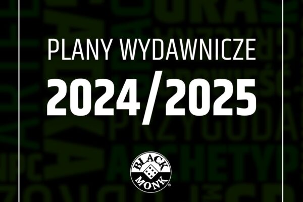 Baner informujący o planach wydawniczych.