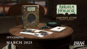 Arkham Horror: Lovecraft Letter, zapowiedź