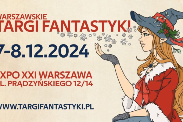 Warszawskie Targi Fantastyki edycja zimowa 2024 plakat wydarzenia