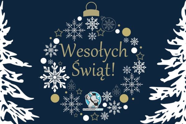 Wesołych Świąt życzą Planszowe Newsy Grafika Wesołych Świąt