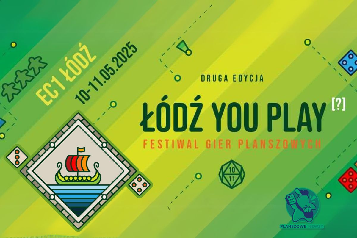 Plakat zapowiadający festiwal Łódź You Play?