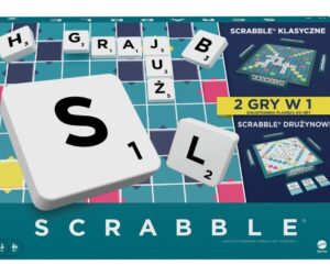 Pudełko gry Scrabble Drużynowe.