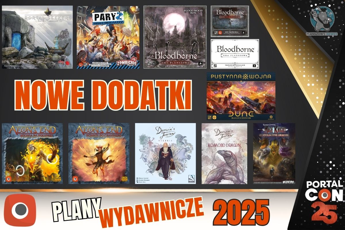 Portal Games – nowe dodatki na 2025 rok