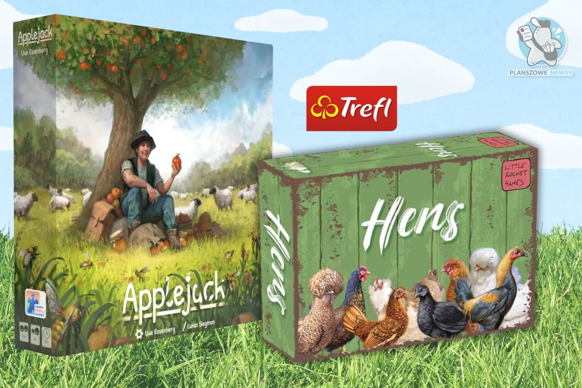 Hens i AppleJack - zapowiedź od Trefl