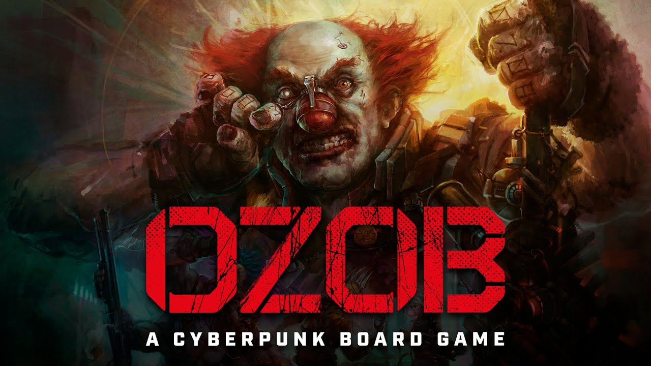 Ozob A Cyberpunk Board Game kampania gry na gamefoundzie