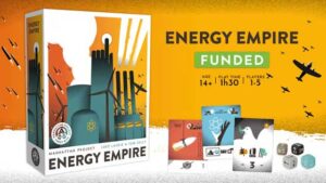 grafika prezentująca pudełko gry Manhattan Project: Energy Empire