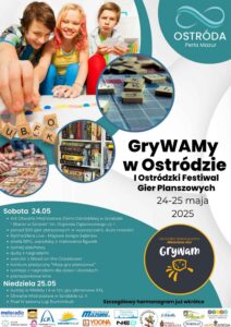 Plakat reklamujący festiwal GryWaMy