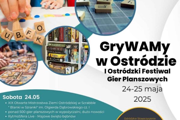 Plakat reklamujący festiwal GryWaMy