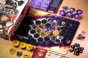 Neuroshima Hex: Battle na początek przygody z Hexem. Start przedsprzedaży Neuroshima Hex Battle komponenty