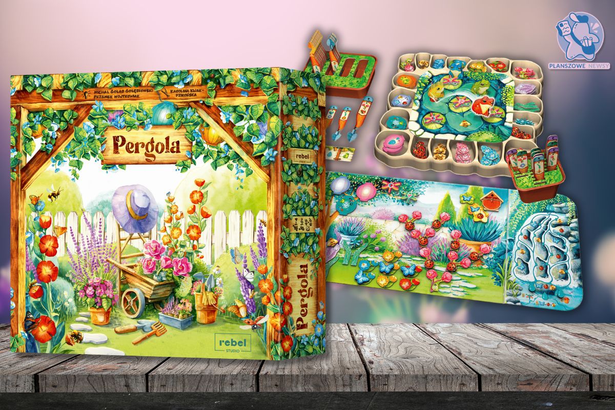 Premiera gry Pergola od Rebel – zielona rywalizacja o najpiękniejszy ogród!
